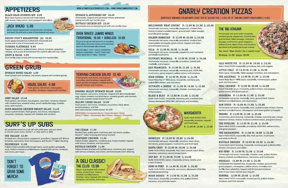 Ultimate California Pizza BLACK BEAN HUMMUS DIP